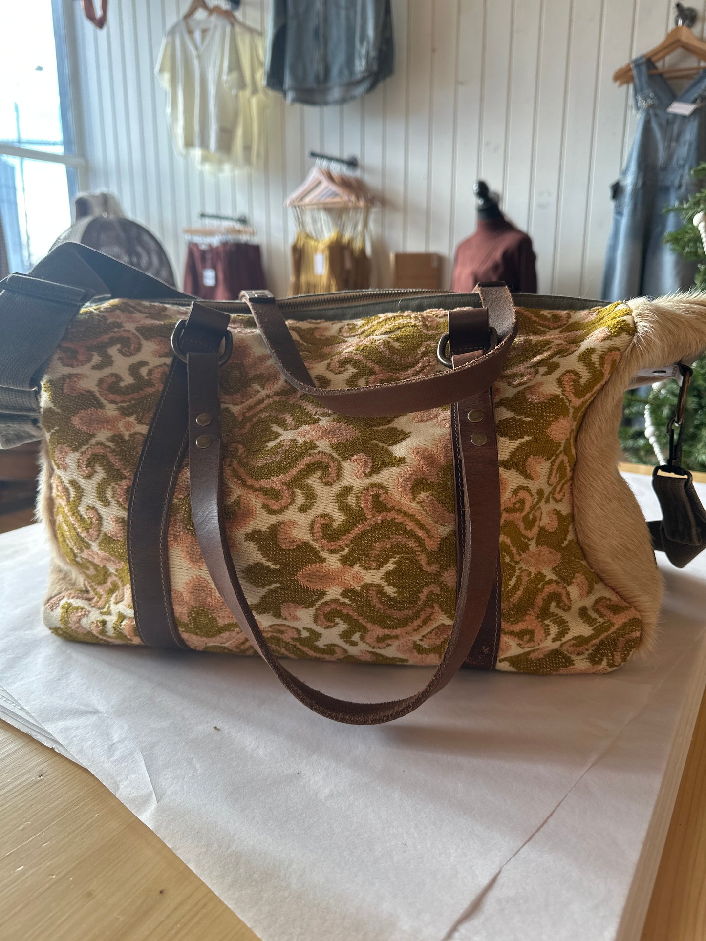 Weekender Cowhide bag