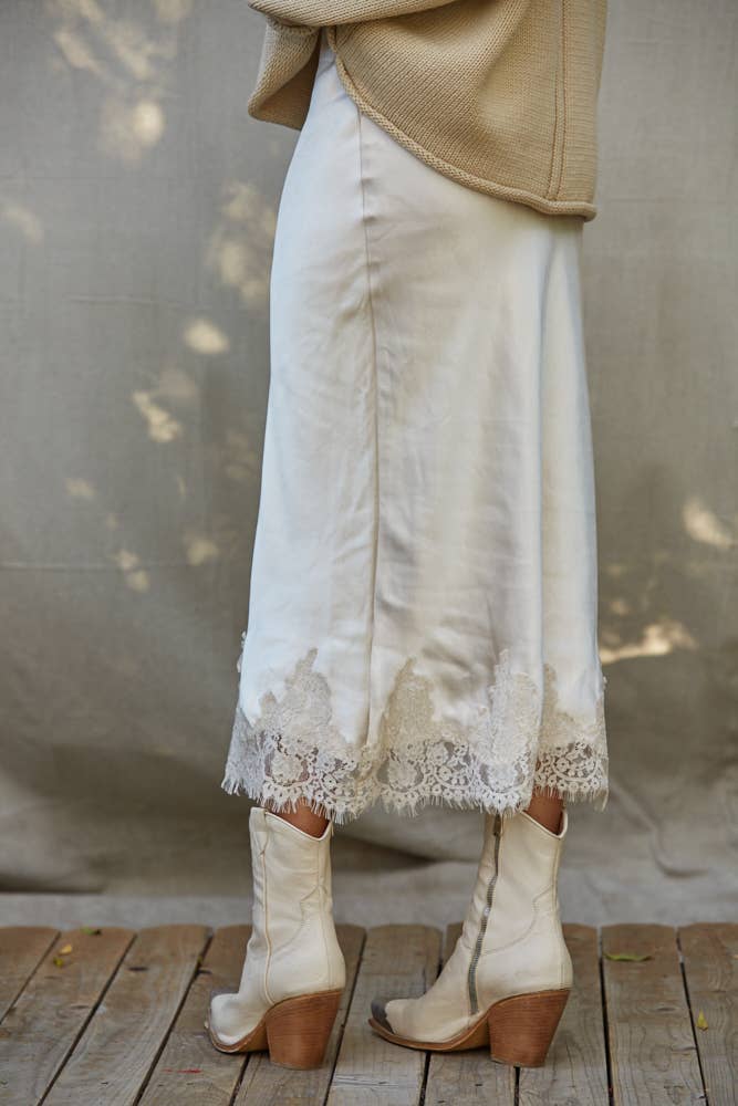 The Satin Skirt