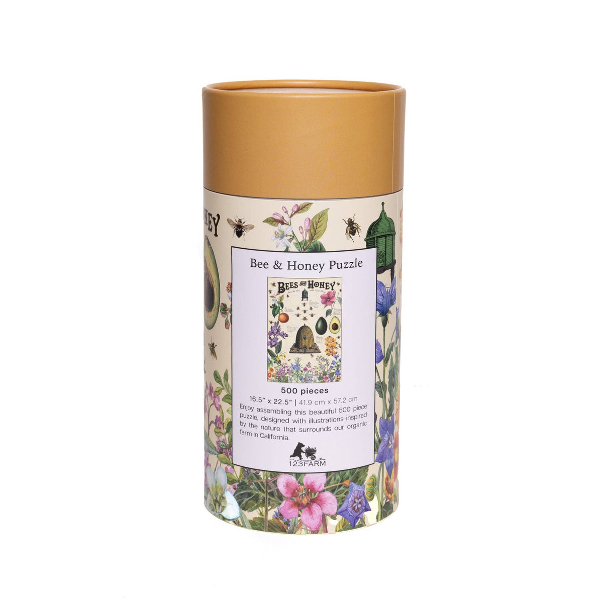 Vintage Inspired Bees & Honey Puzzle