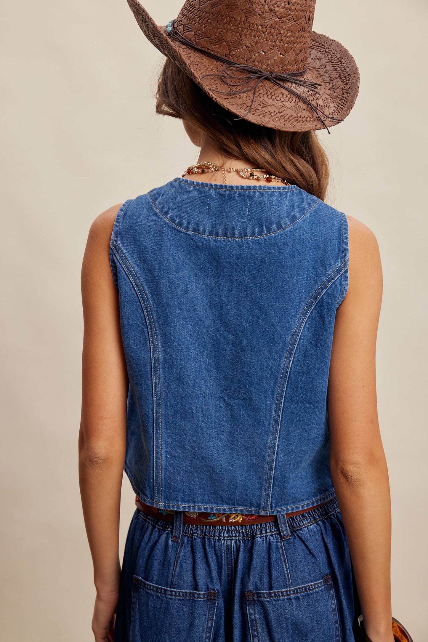 Diana’s Denim Vest