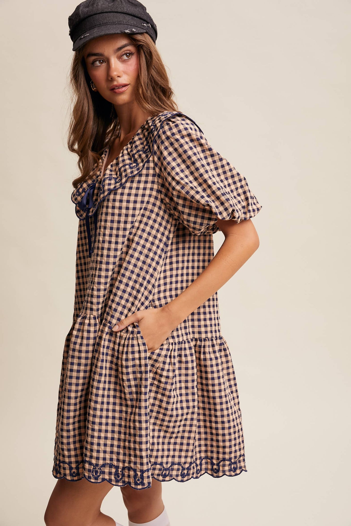 Gingham Ruffle