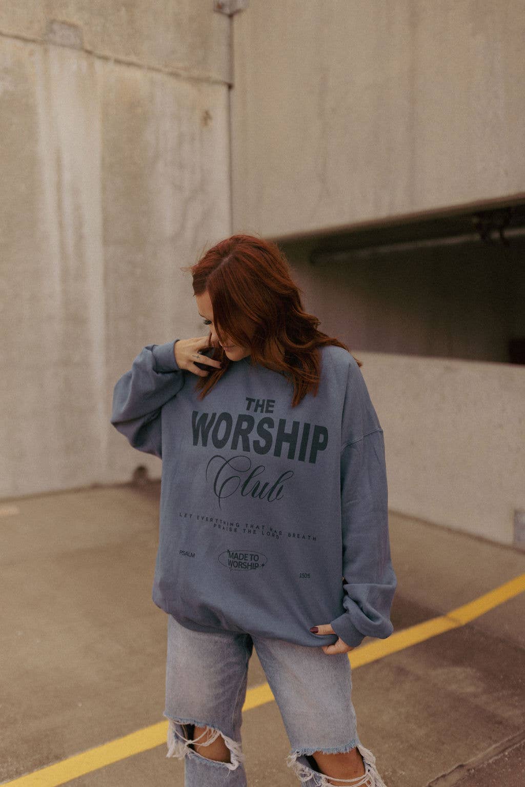 The Worship Club Graphic Sweatshirt