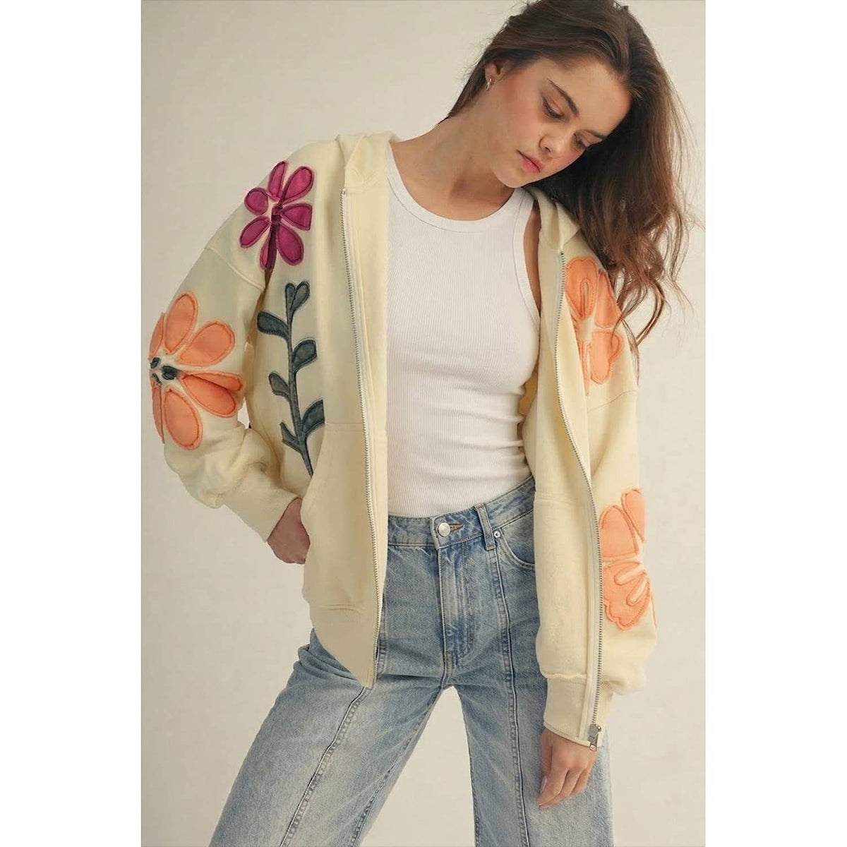 Bloom Patchwork Hoodie
