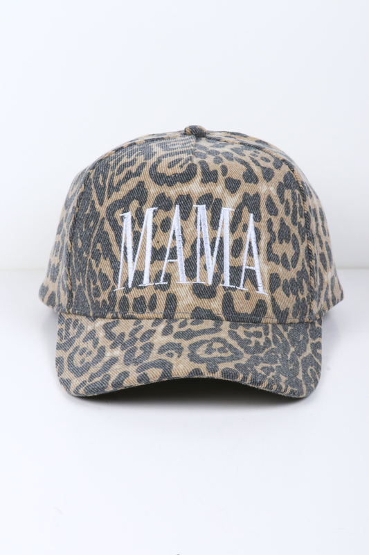 MAMA Leopard Cap