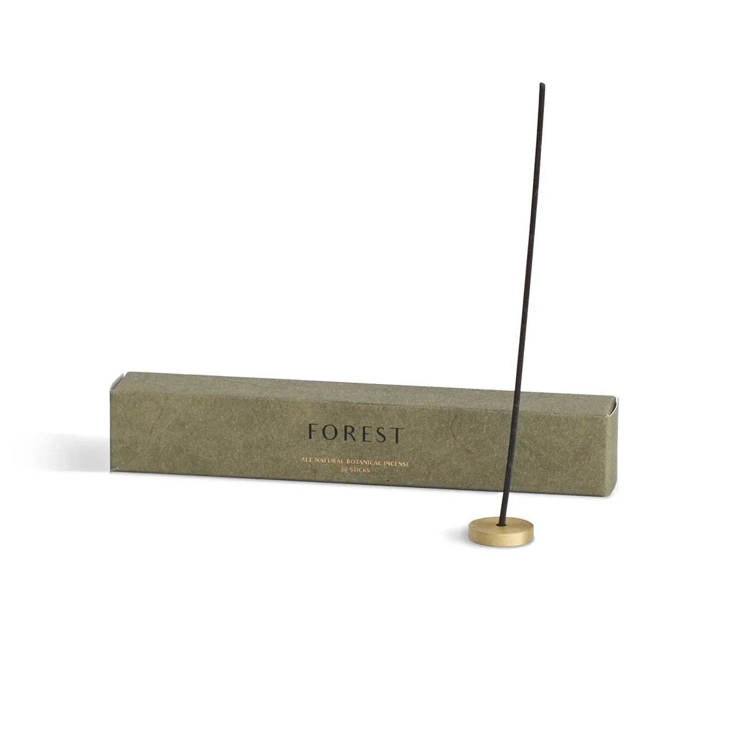 Frankincense Japanese Incense Stick Set - with Brass Holder