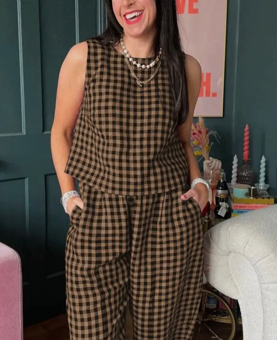 Gingham Top