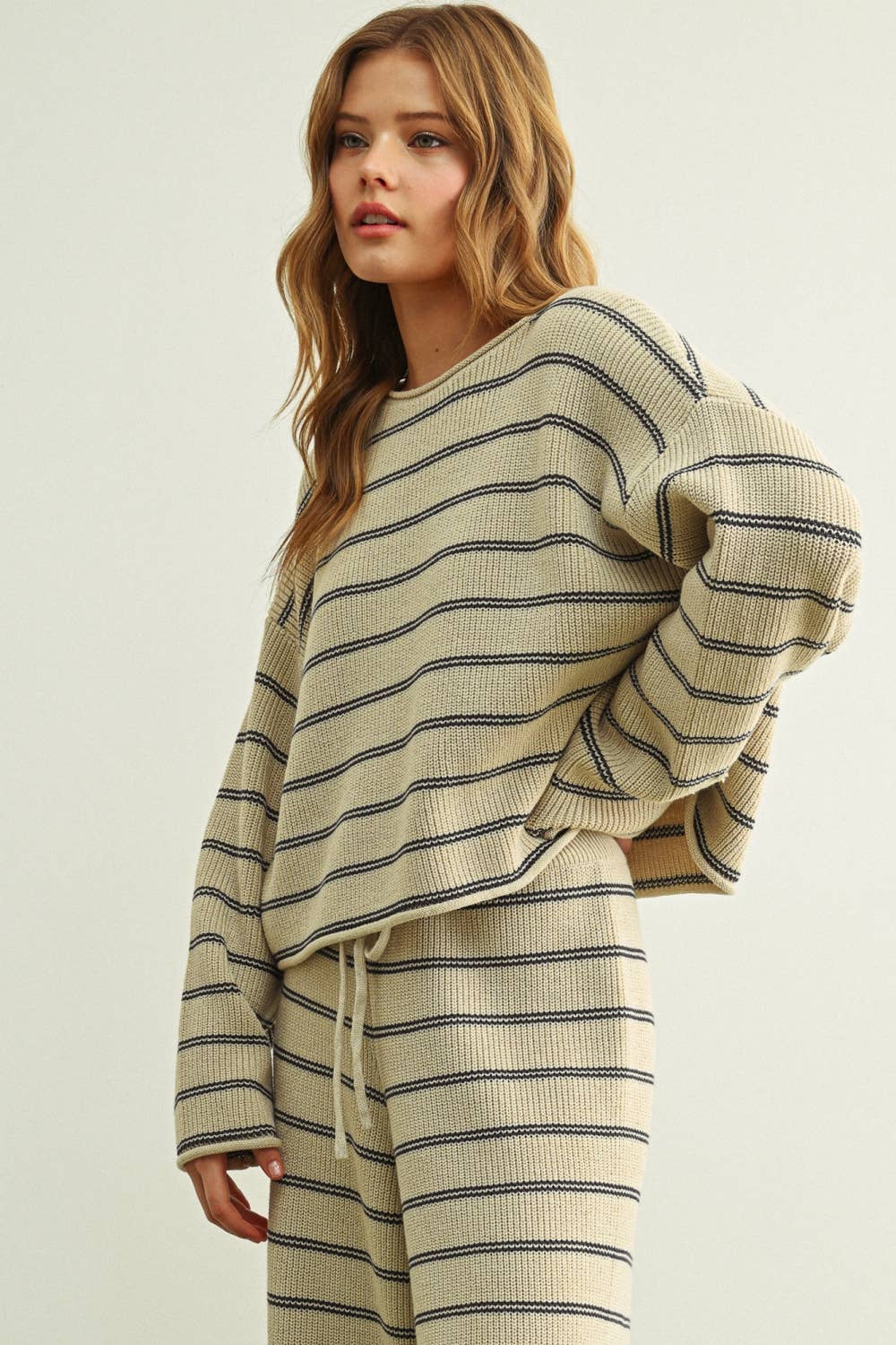 The STRIPED SWEATER