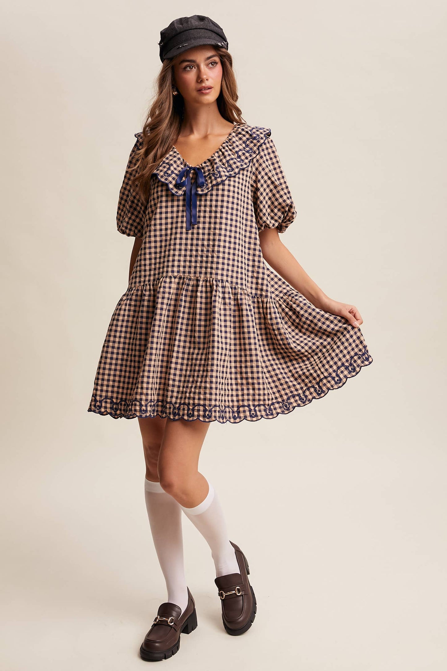 Gingham Ruffle