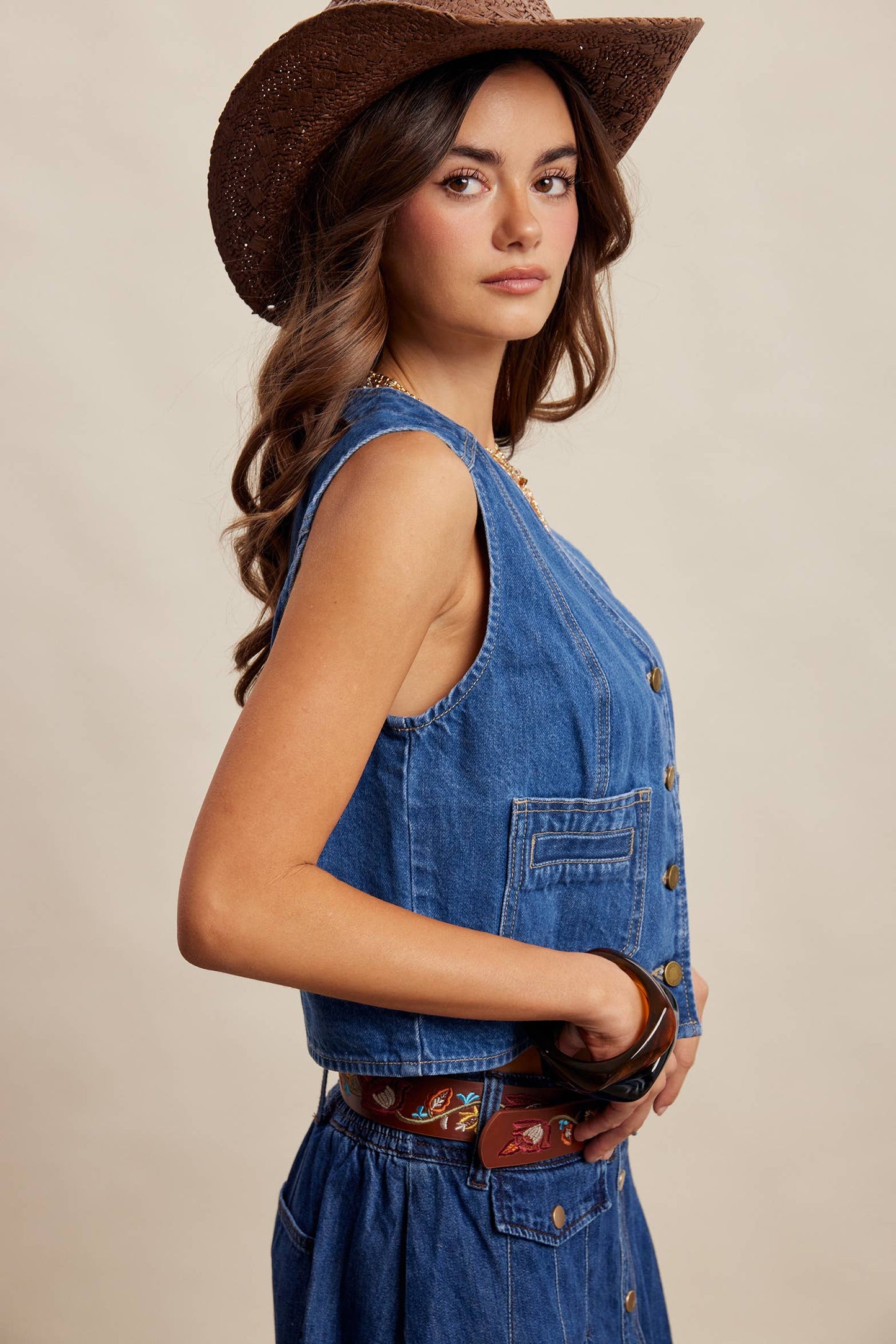Diana’s Denim Vest