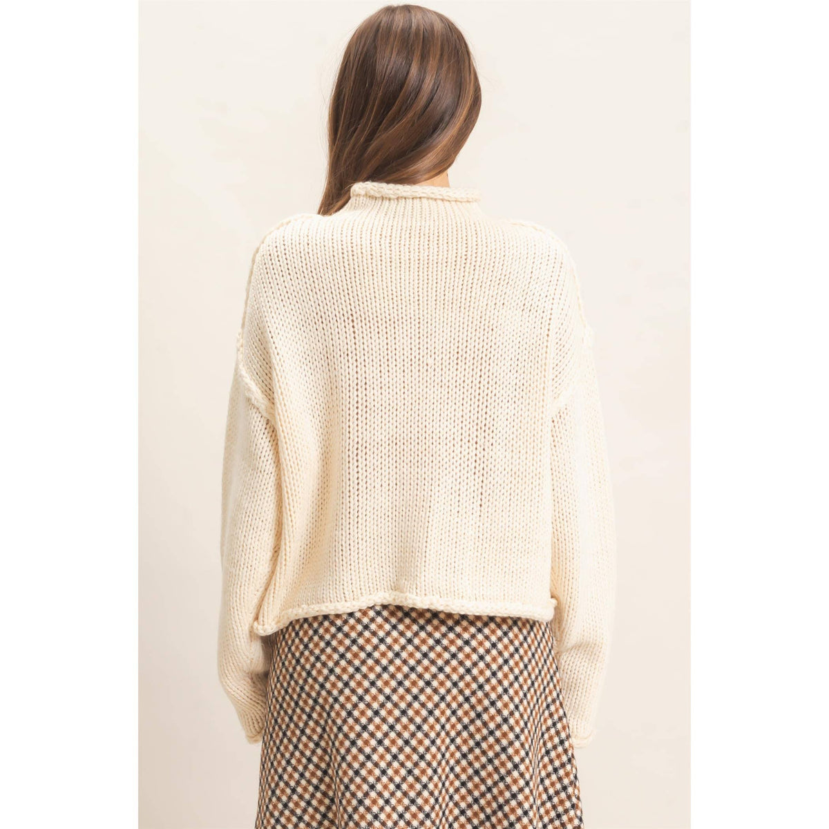 Rue’s Rolled Knit Sweater