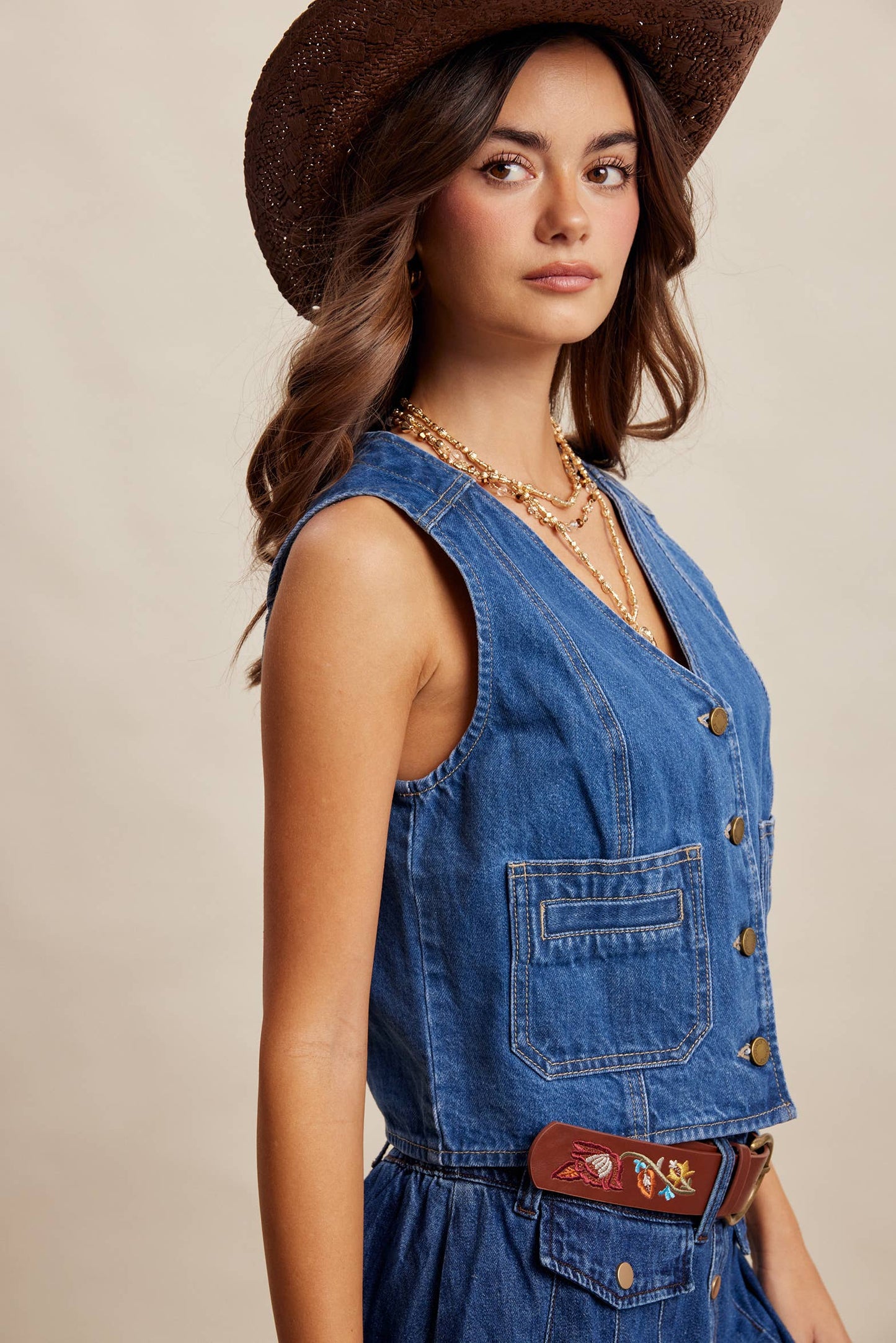 Diana’s Denim Vest