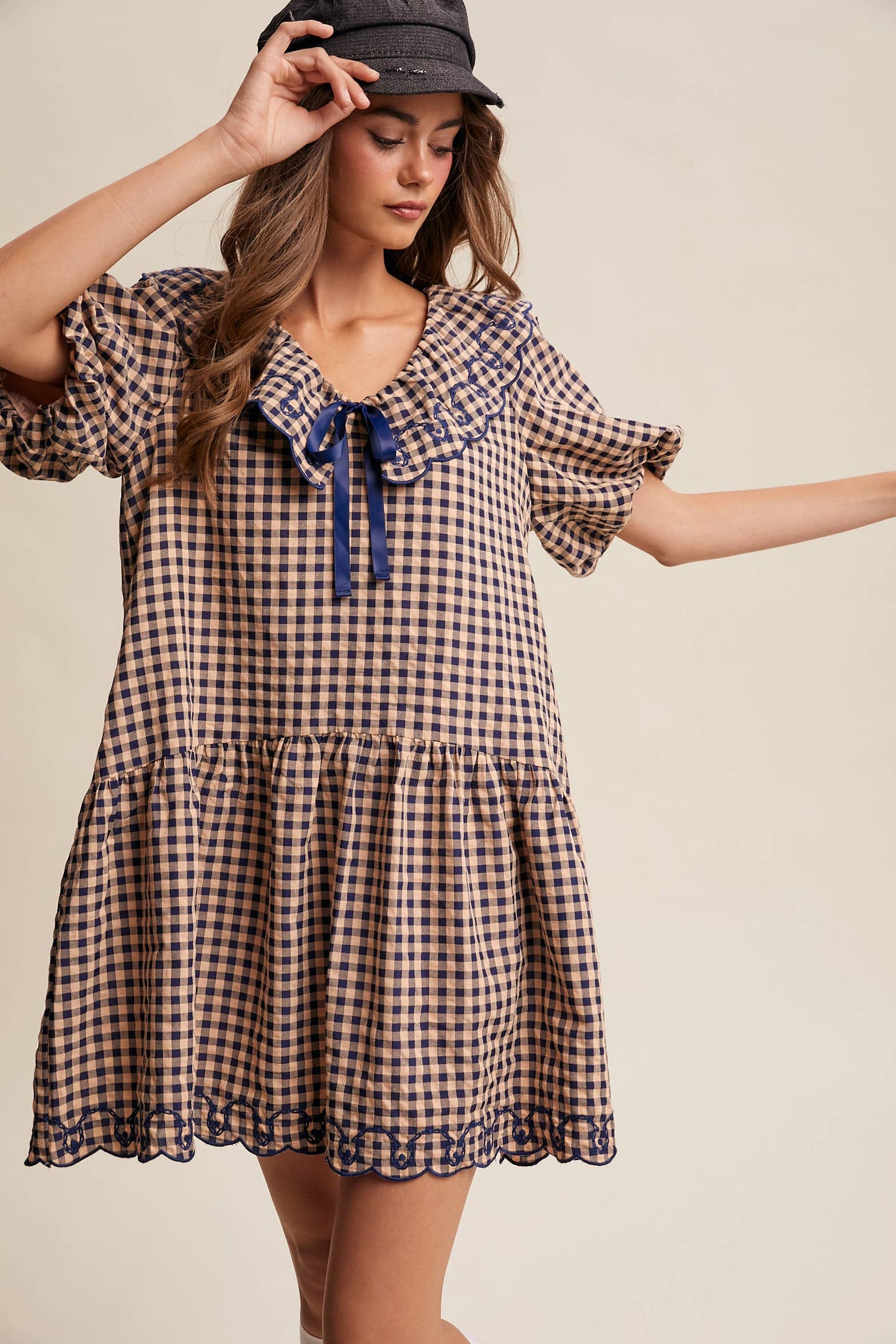 Gingham Ruffle
