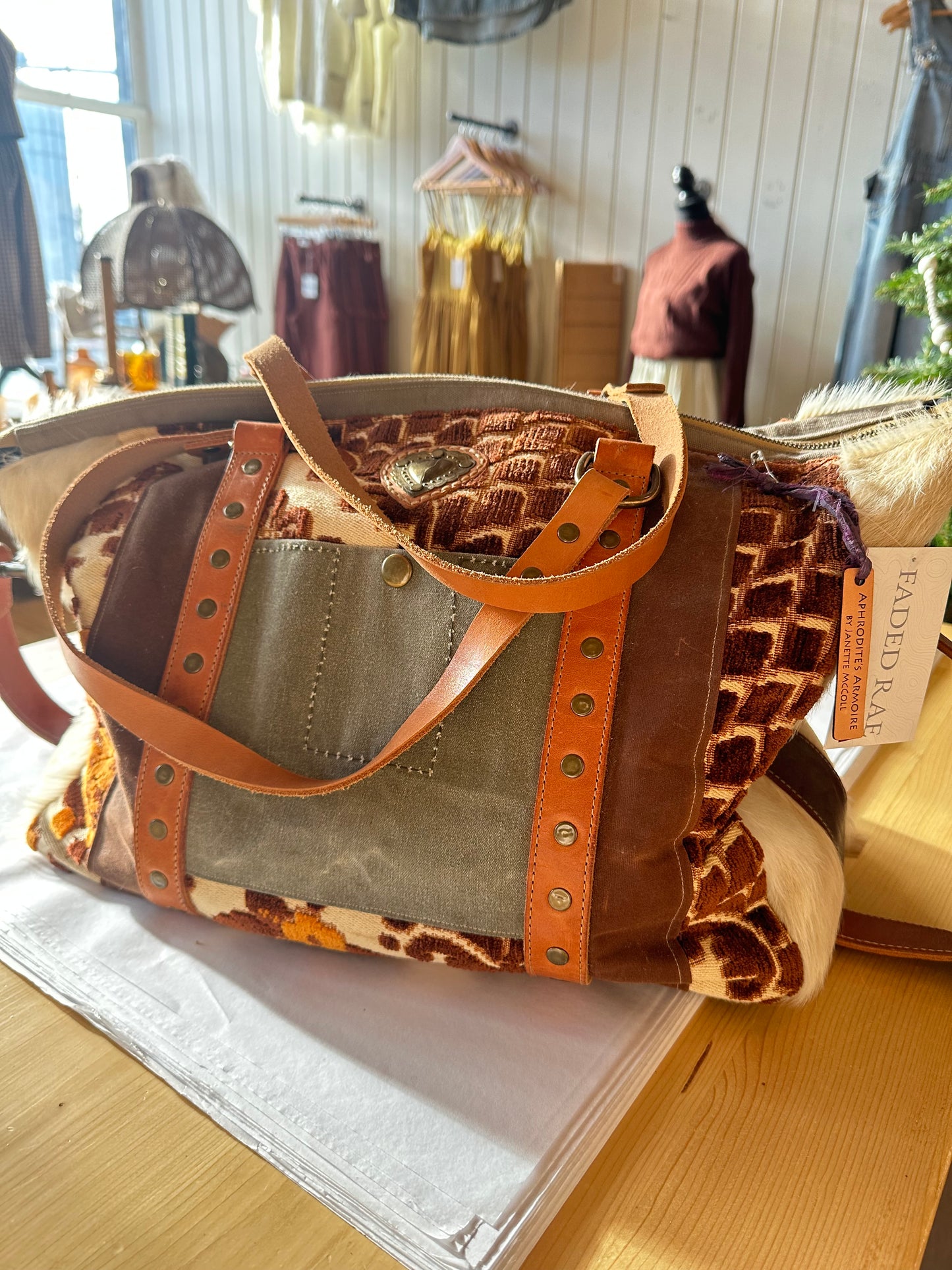 Weekender Cowhide bag
