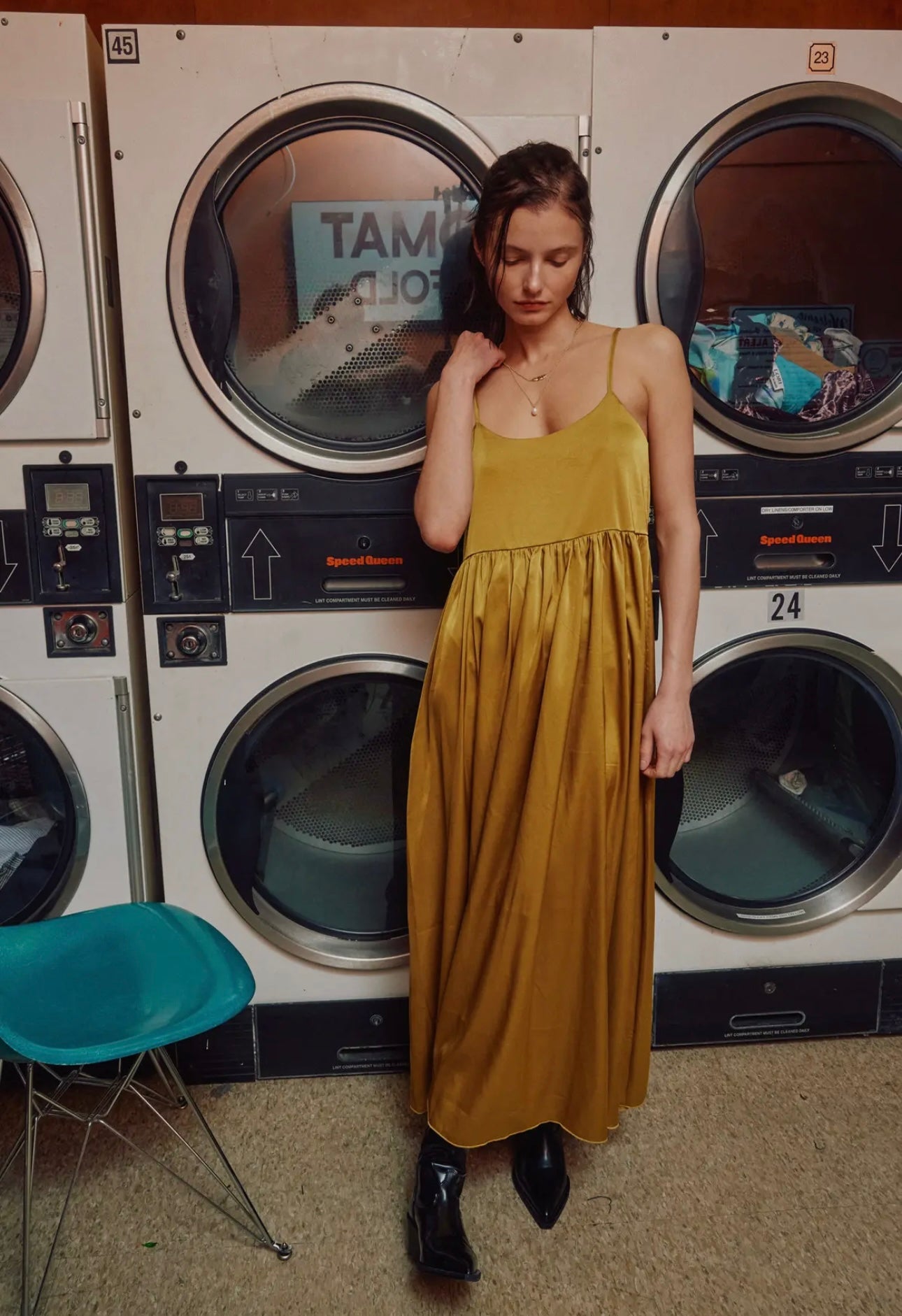 Starla’s Satin Dress