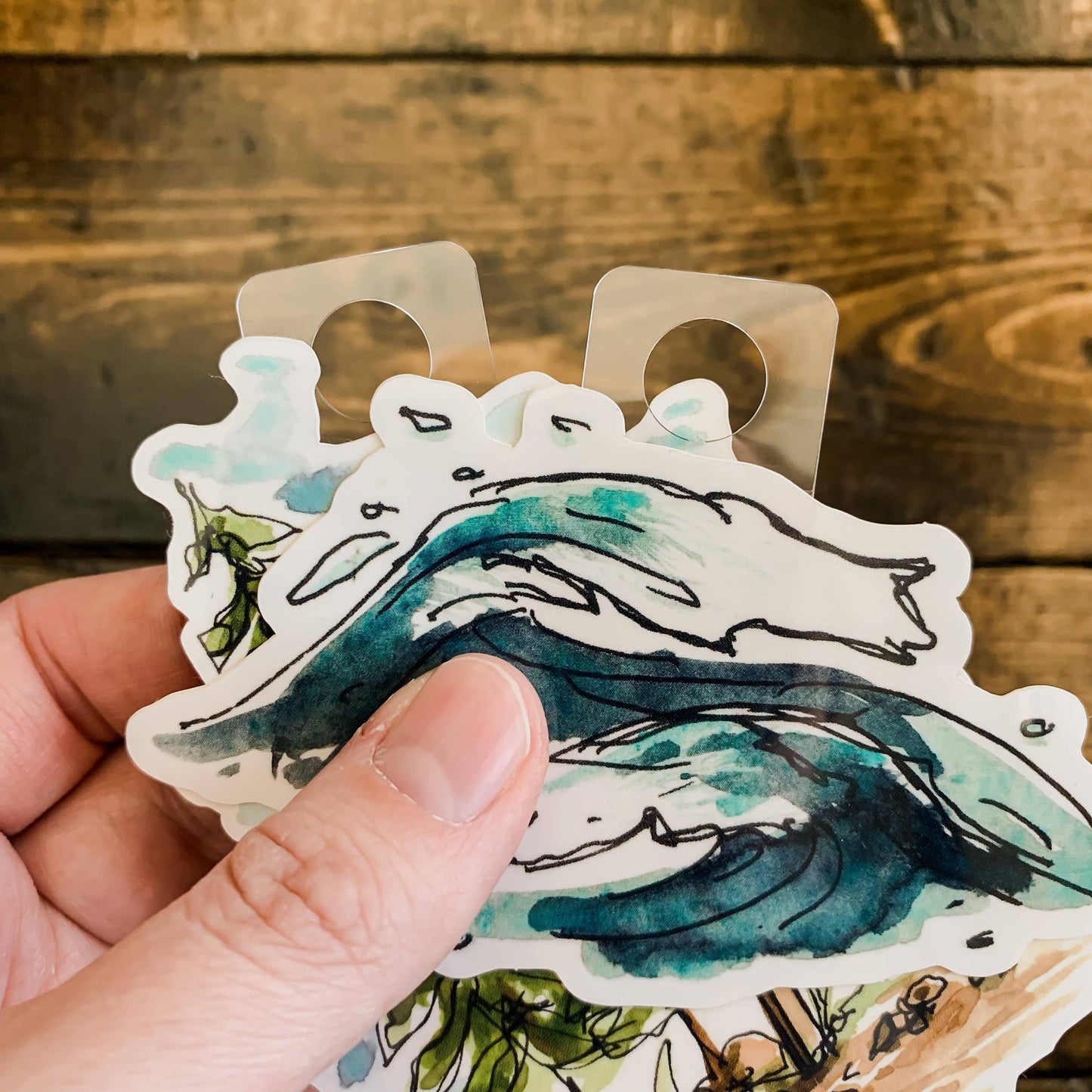 Bison Vinyl Sticker