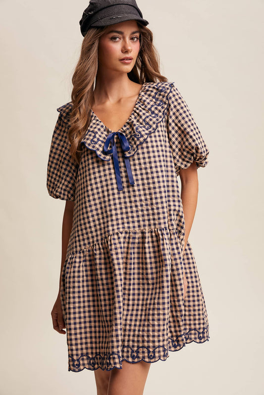 Gingham Ruffle