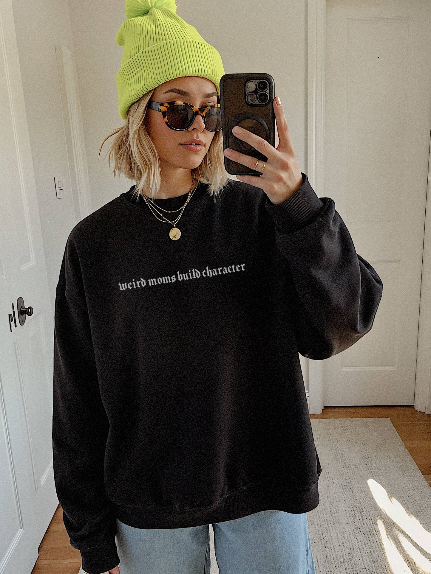 WEIRD MOMS CREWNECK