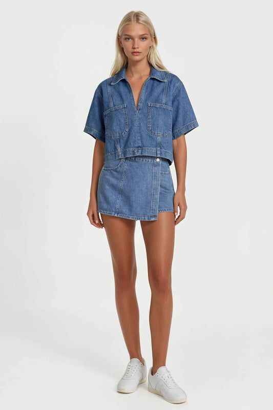 Dani’s Denim Skort