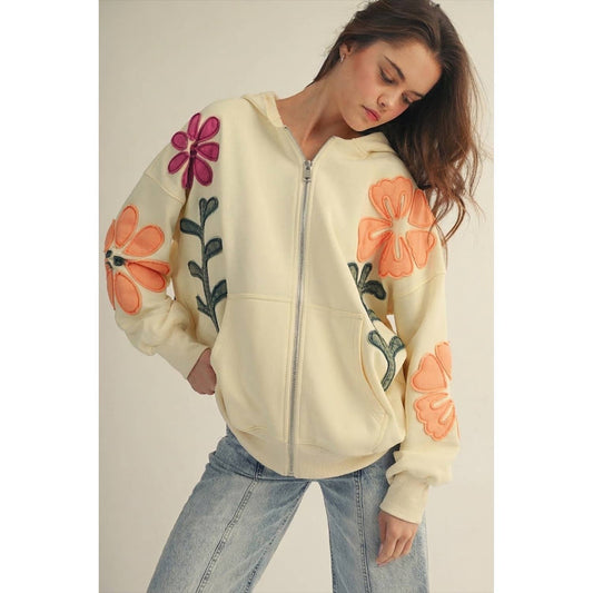 Bloom Patchwork Hoodie