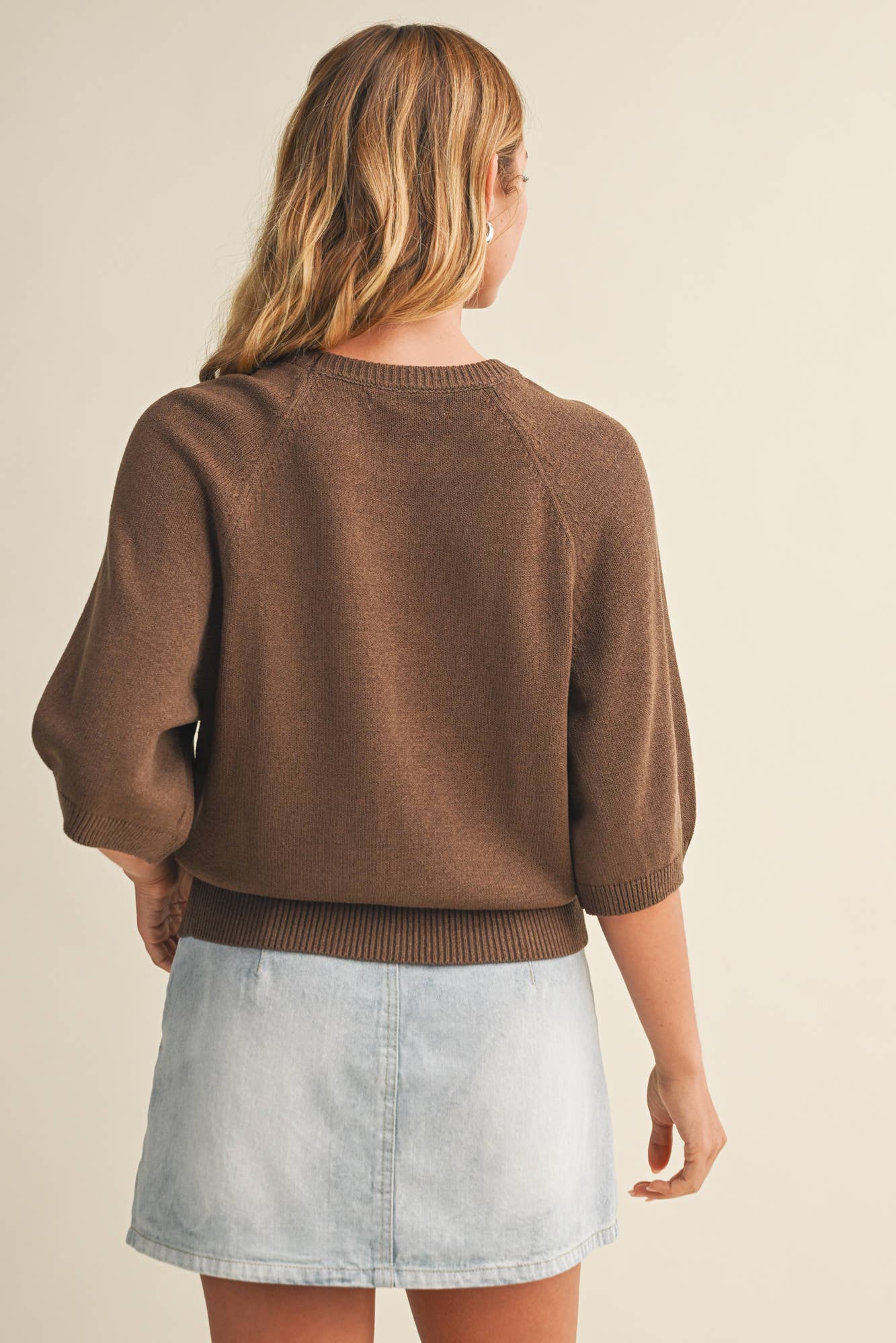 Raglan Sleeve Knit