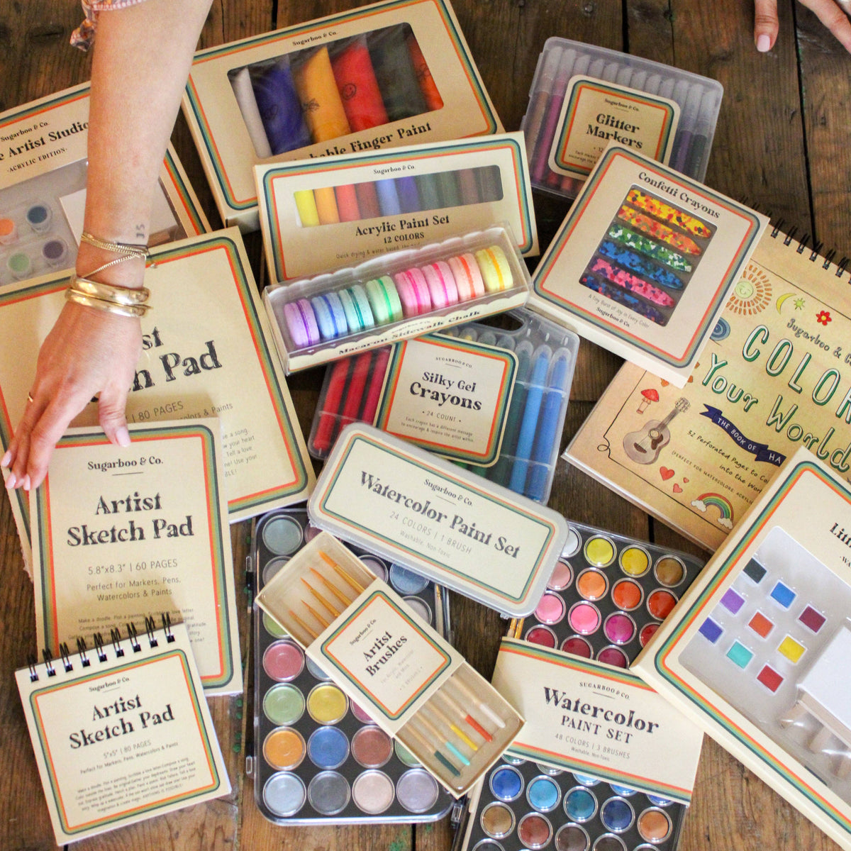 Watercolor Tin Paint Set