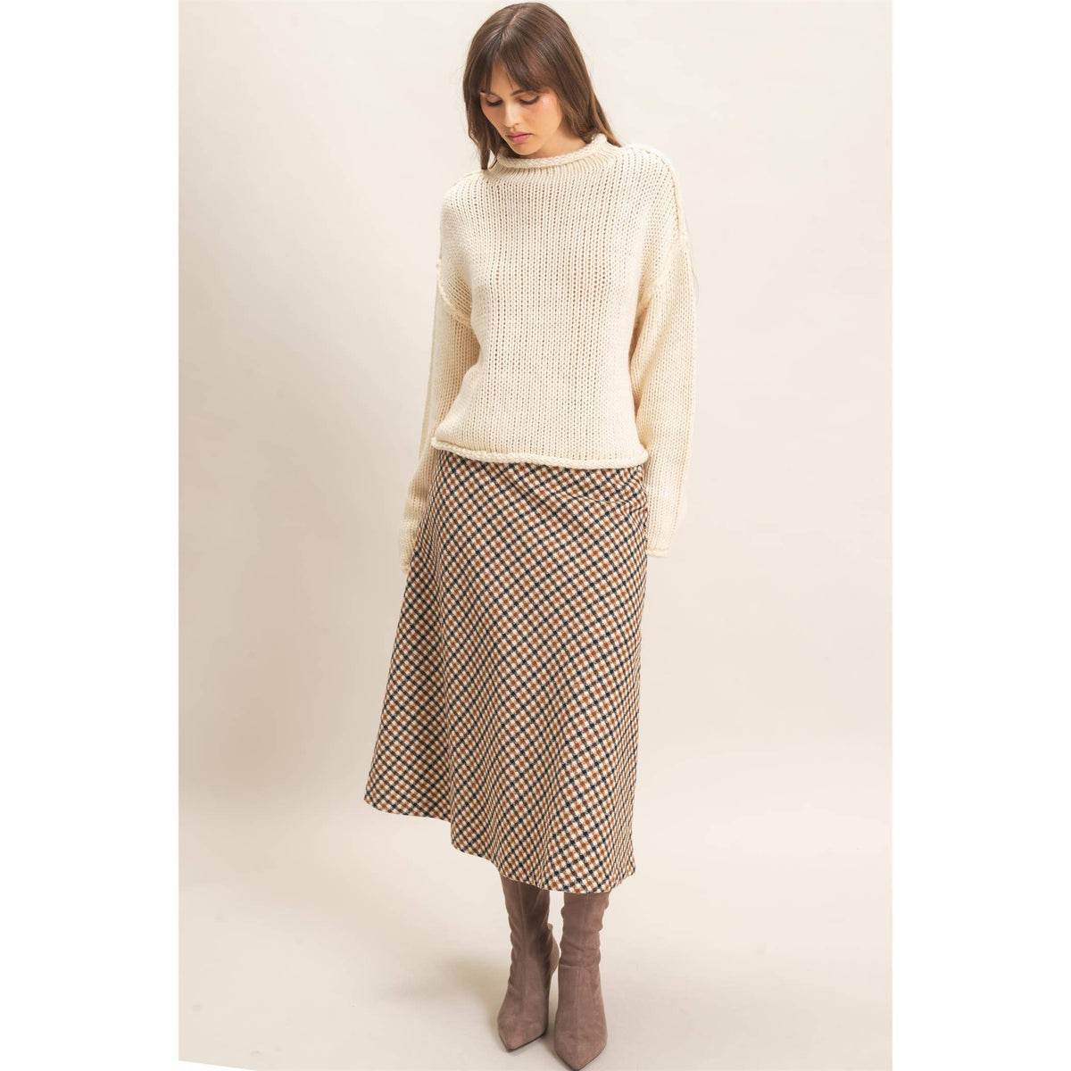 Rue’s Rolled Knit Sweater