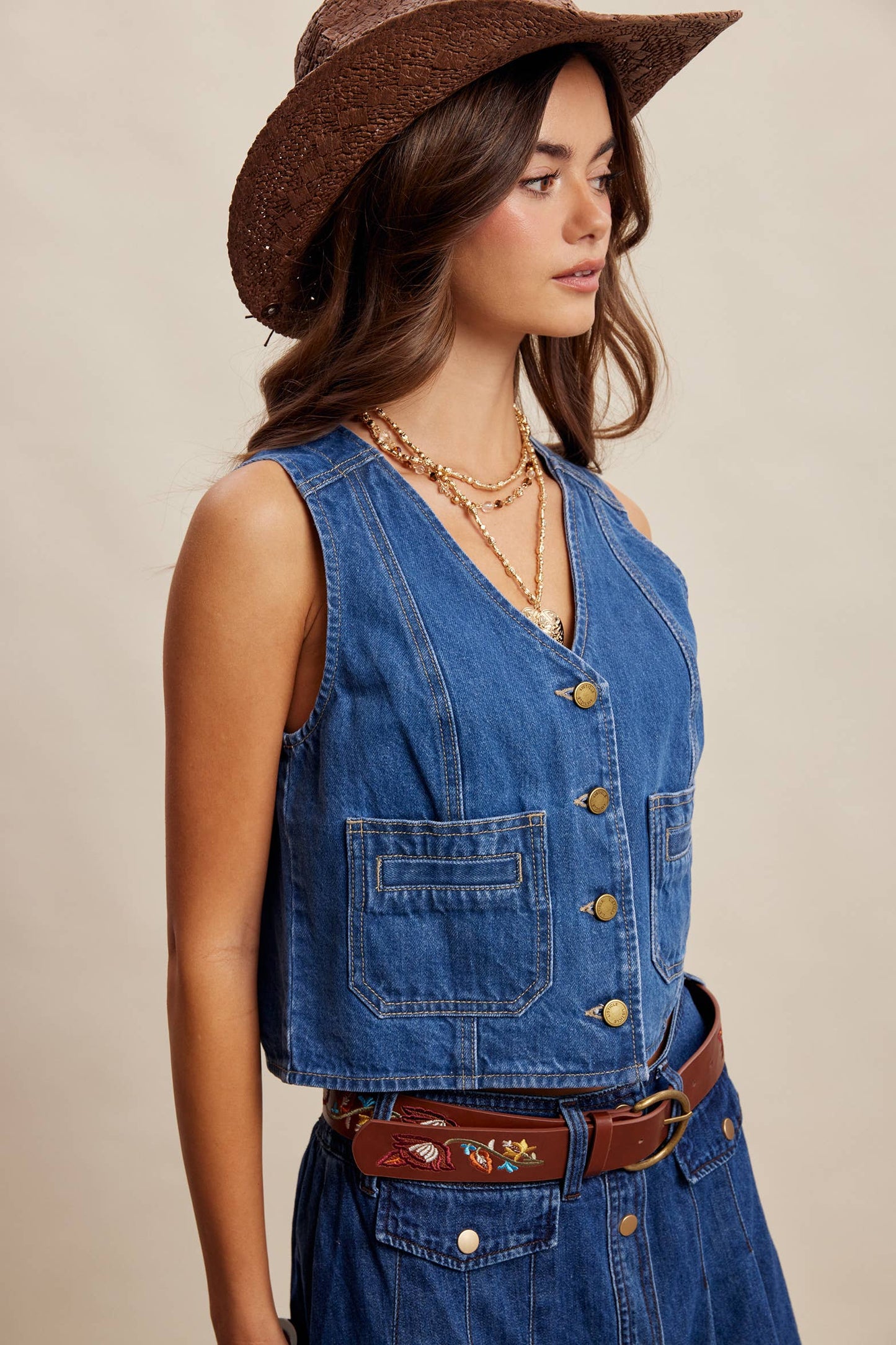 Diana’s Denim Vest