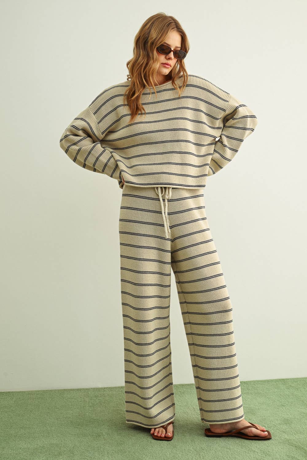 The STRIPED SWEATER